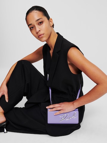 Karl Lagerfeld Crossbody bag in Purple