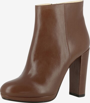 EVITA Ankle Boots in Brown: front