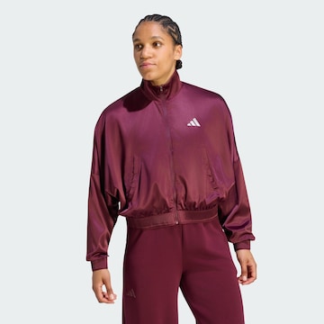 Giacca sportiva di ADIDAS PERFORMANCE in rosso: frontale