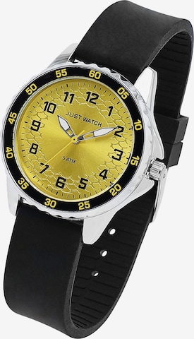 Just Watch Watch 'Livia, 5 ATM' in Black: front