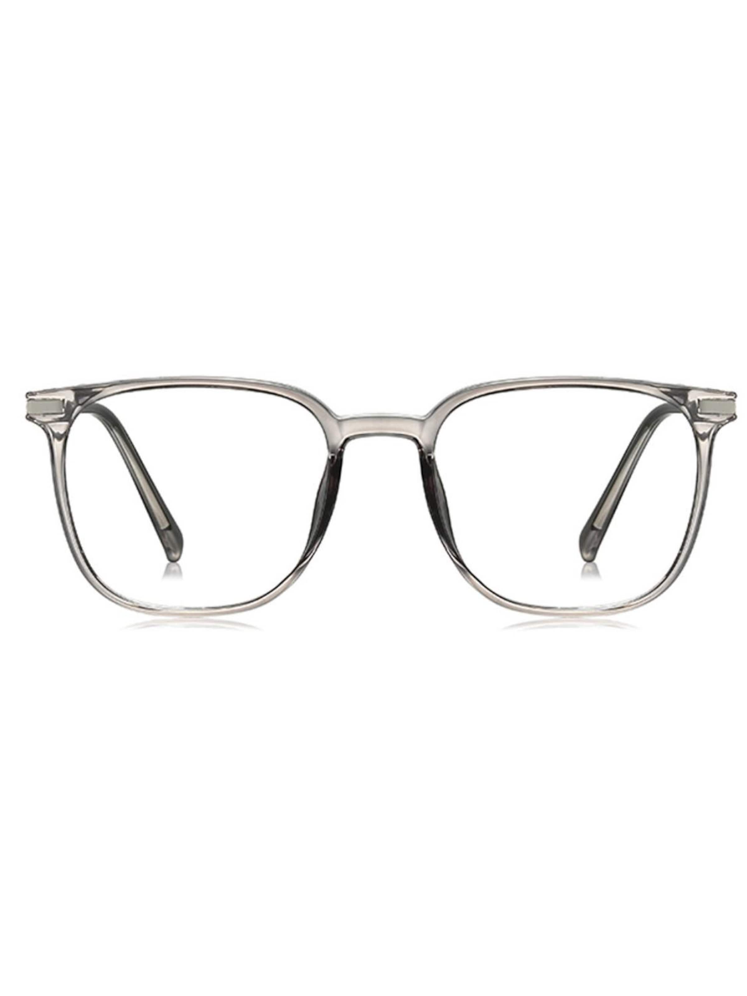 VEYREY Glasses 'Nerd Blue-Light-Brille Extrabeet' in Grey