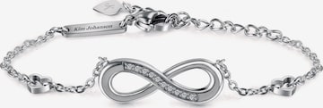 Kim Johanson Bracelet 'Infinity' in Silver: front