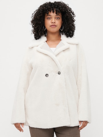 Veste mi-saison 'RETINA' Persona by Marina Rinaldi en blanc : devant