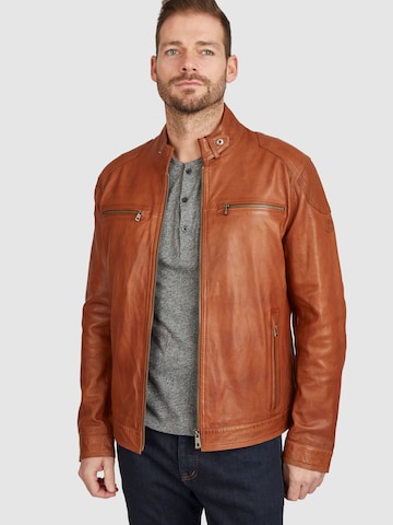 bugatti Between-Season Jacket 'Filippo' in Brown: front