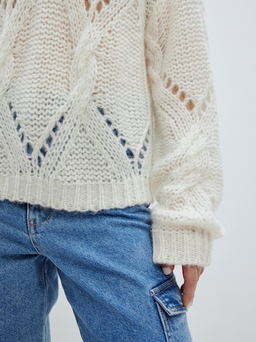 EDITED Sweater 'Gwendolyn' in White