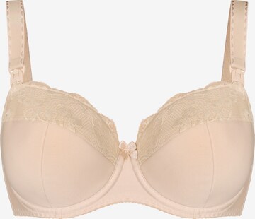 Invisible Soutien-gorge d’allaitement 'Marte' TEYLI en beige : devant