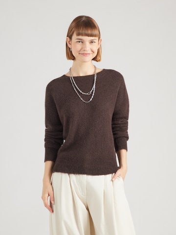 Pull-over Rich & Royal en marron : devant