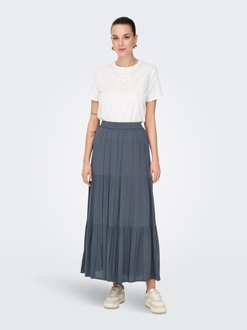 Jupe 'ONLMIKKA' ONLY en bleu