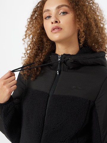 OAKLEY Regular fit Athletic fleece jacket 'Elsa' in Black