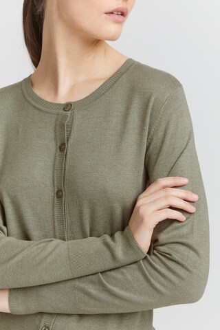 Oxmo Knit Cardigan 'Hlin' in Green