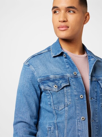 Pepe Jeans Between-Season Jacket 'PINNER' in Blue