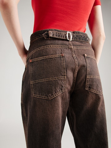 Wide leg Jeans 'Gold Rush' di TOPSHOP in marrone