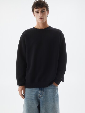 Pull&Bear Sweatshirt i grå