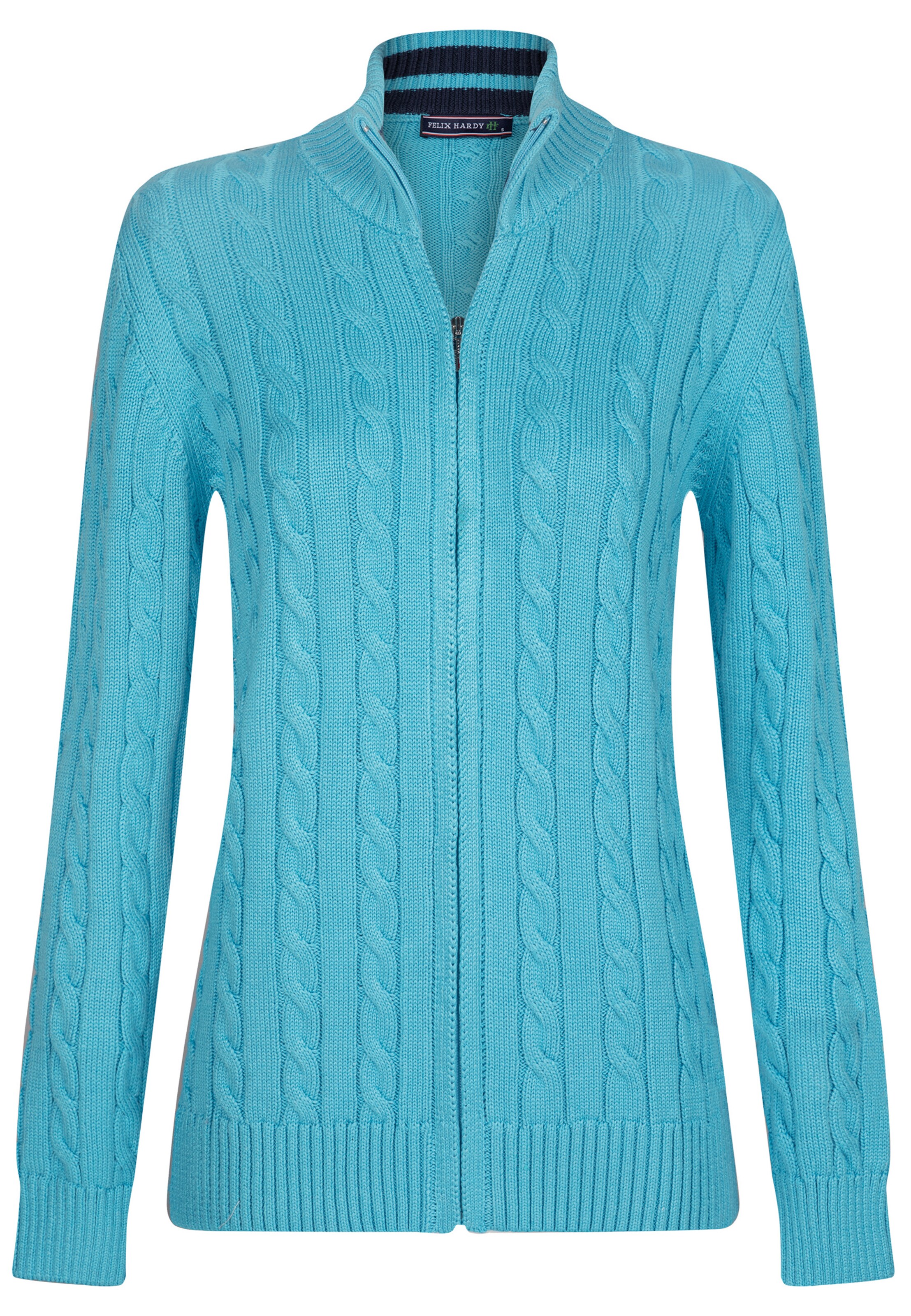 Cardigan Felix Hardy en bleu : devant