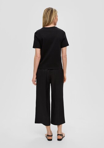 s.Oliver BLACK LABEL Shirt in Black: back