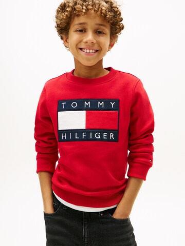 Sweat 'HERITAGE' TOMMY HILFIGER en rouge