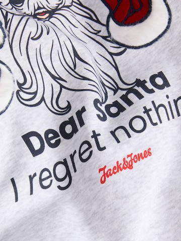 JACK & JONES Sweatshirt 'JJXmas Fun' i hvid