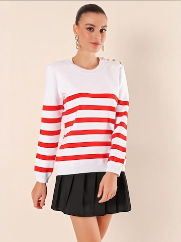 Bigdart Trui in Rood: voorkant