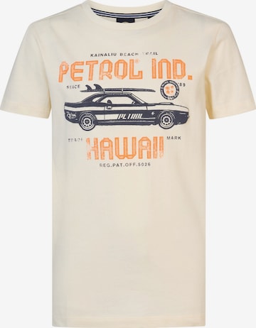 T-Shirt 'Offshore' Petrol Industries en blanc : devant