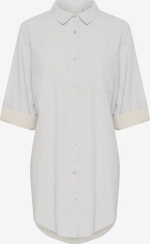 Chemisier 'KANaya' Kaffe en bleu : devant