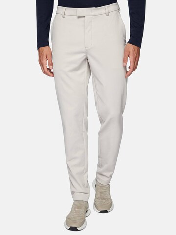 Boggi Milano Slimfit Functionele broek 'B Tech' in Beige: voorkant