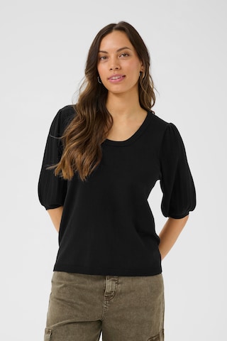 Cream Pullover 'CRVillea' in Schwarz: Vorderseite
