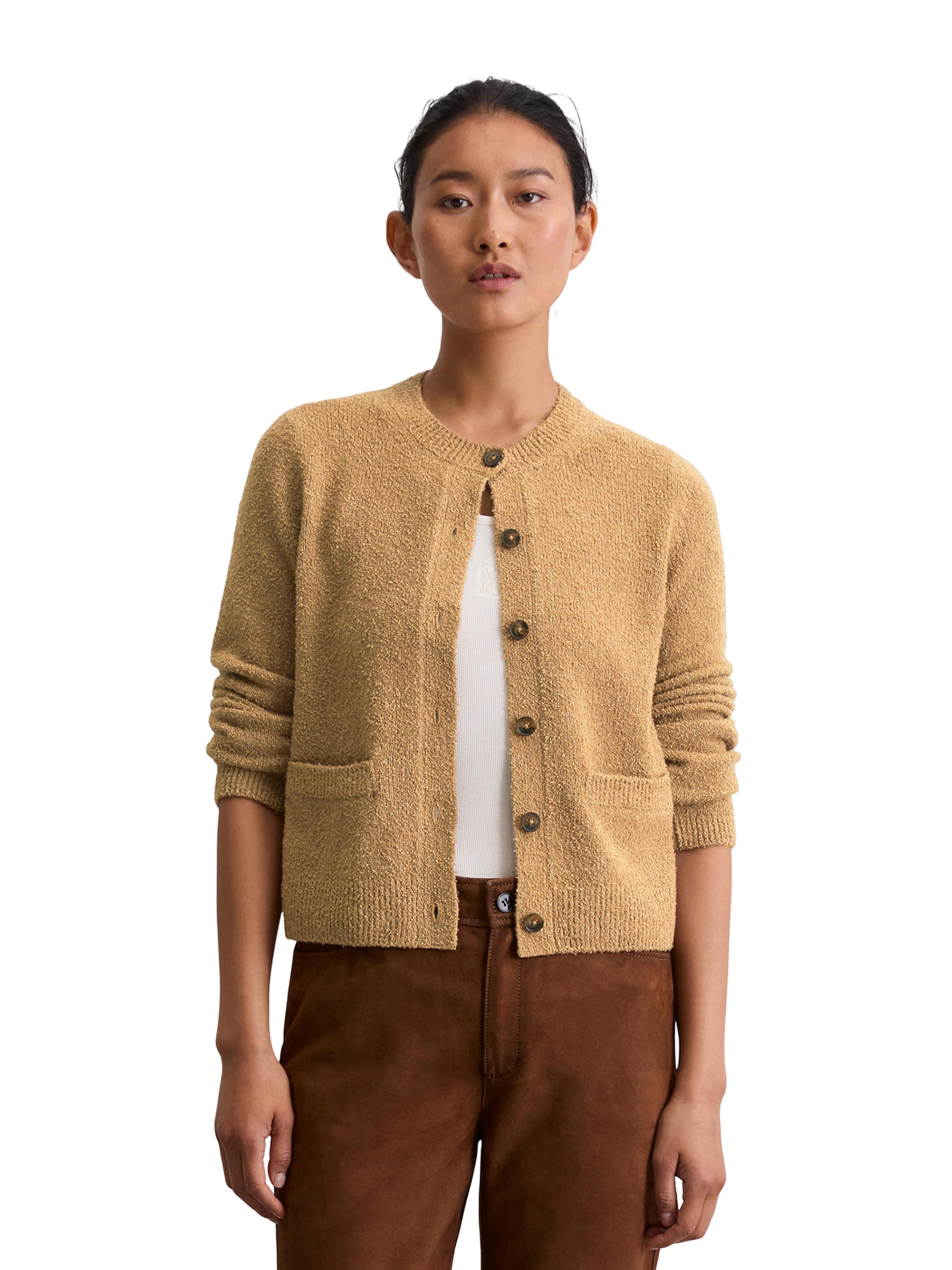 Marc O'Polo Kardigán - Hnedá: predná strana