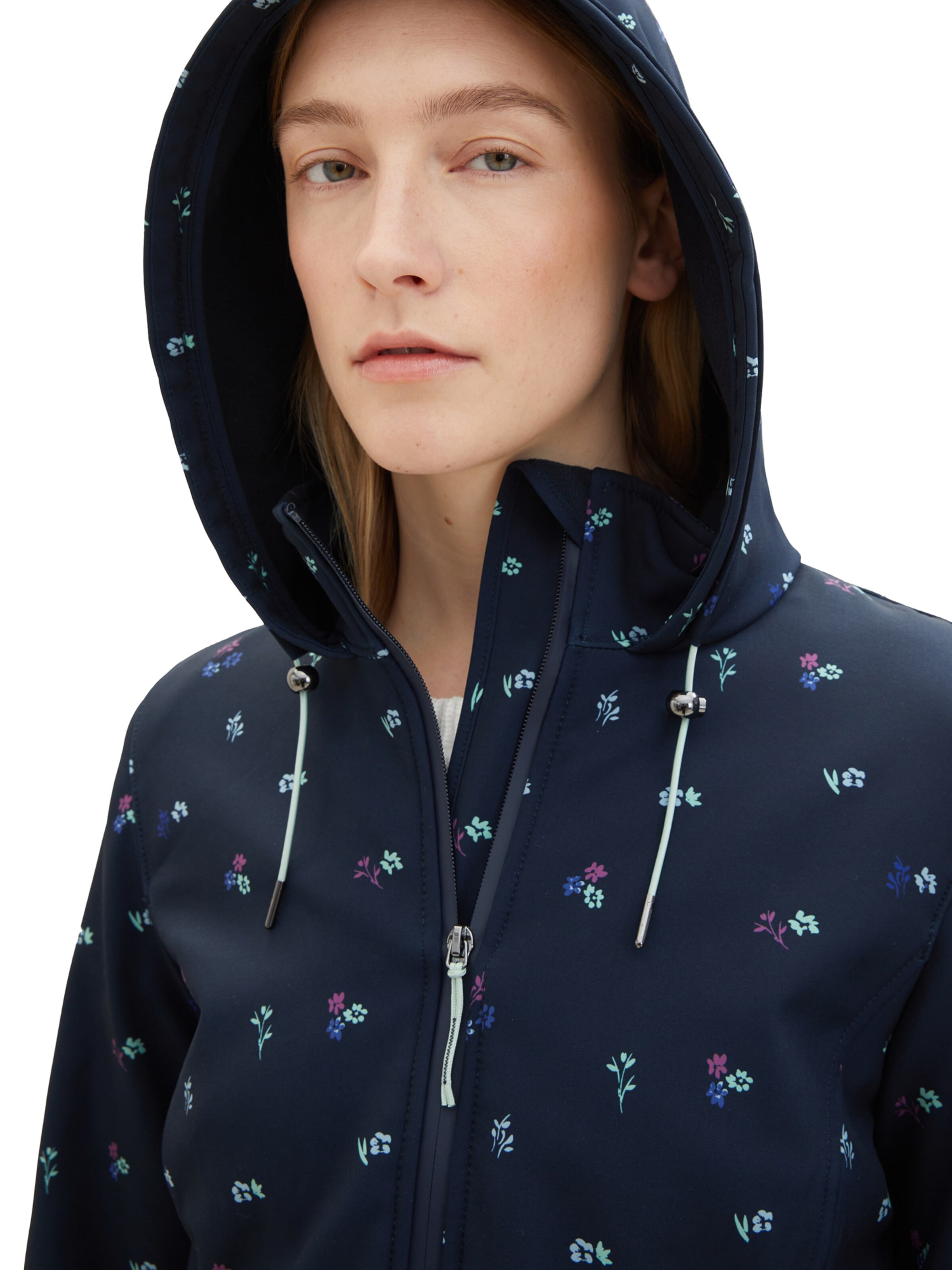 Parka mi-saison TOM TAILOR en bleu