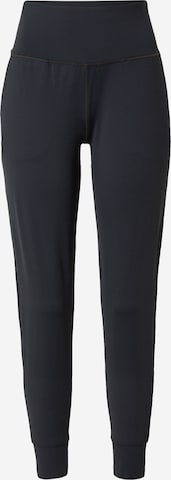 UNDER ARMOUR Tapered Sports trousers 'Meridian' in Black: front