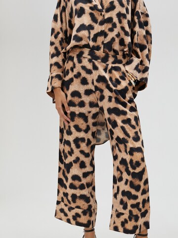 Lola Casademunt Loose fit Trousers in Brown: front
