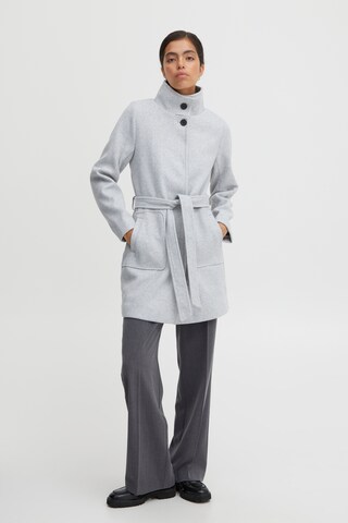 b.young Between-Seasons Coat in Grey: front