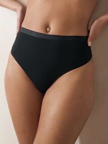 Slip di Next in nero: frontale