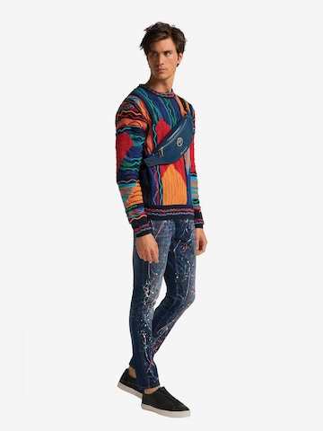 Carlo Colucci Sweater ' Comper ' in Mixed colors