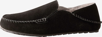 Next Moccasin in Black: front