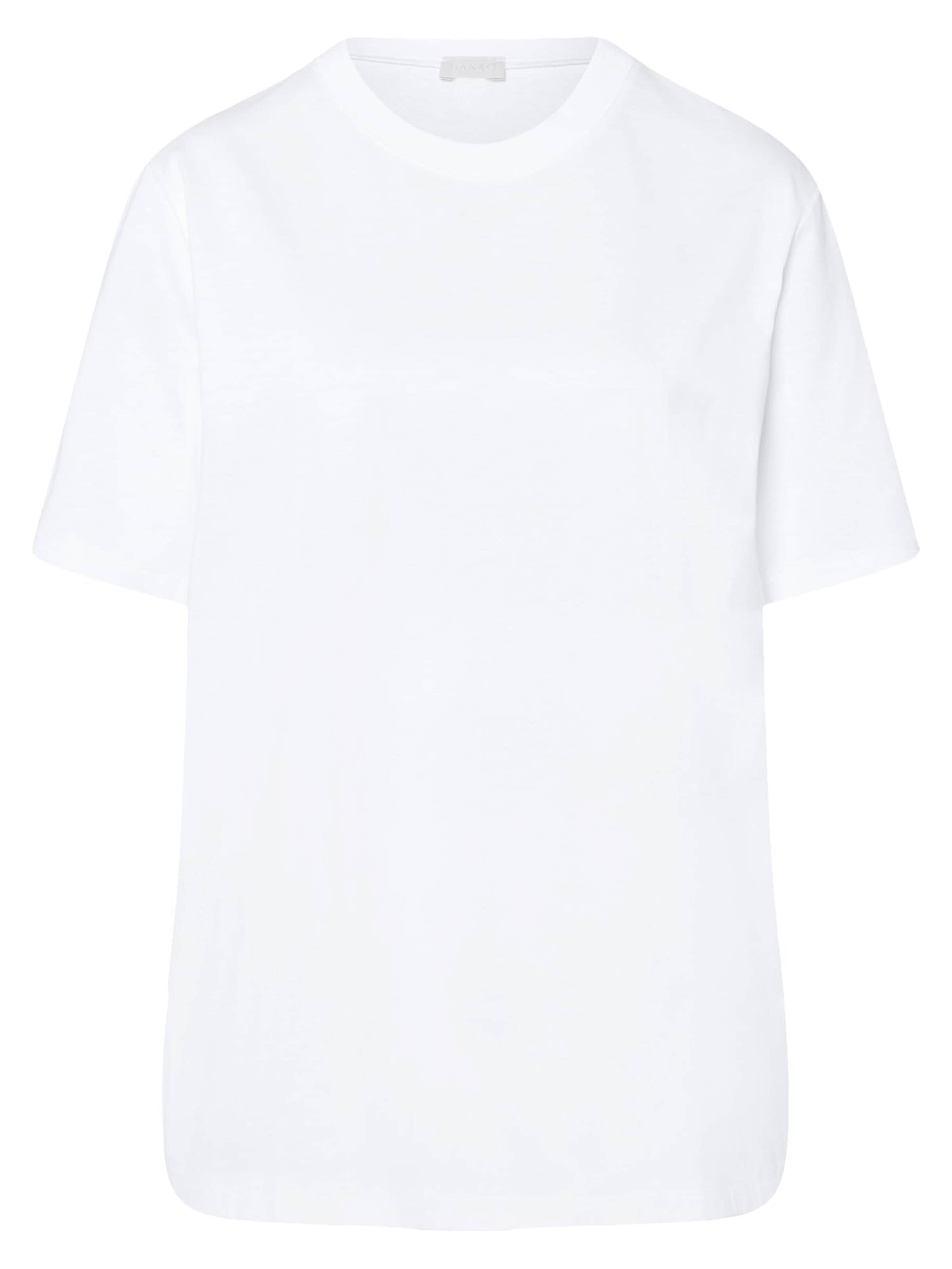 Hanro Slaapshirt in Wit: voorkant