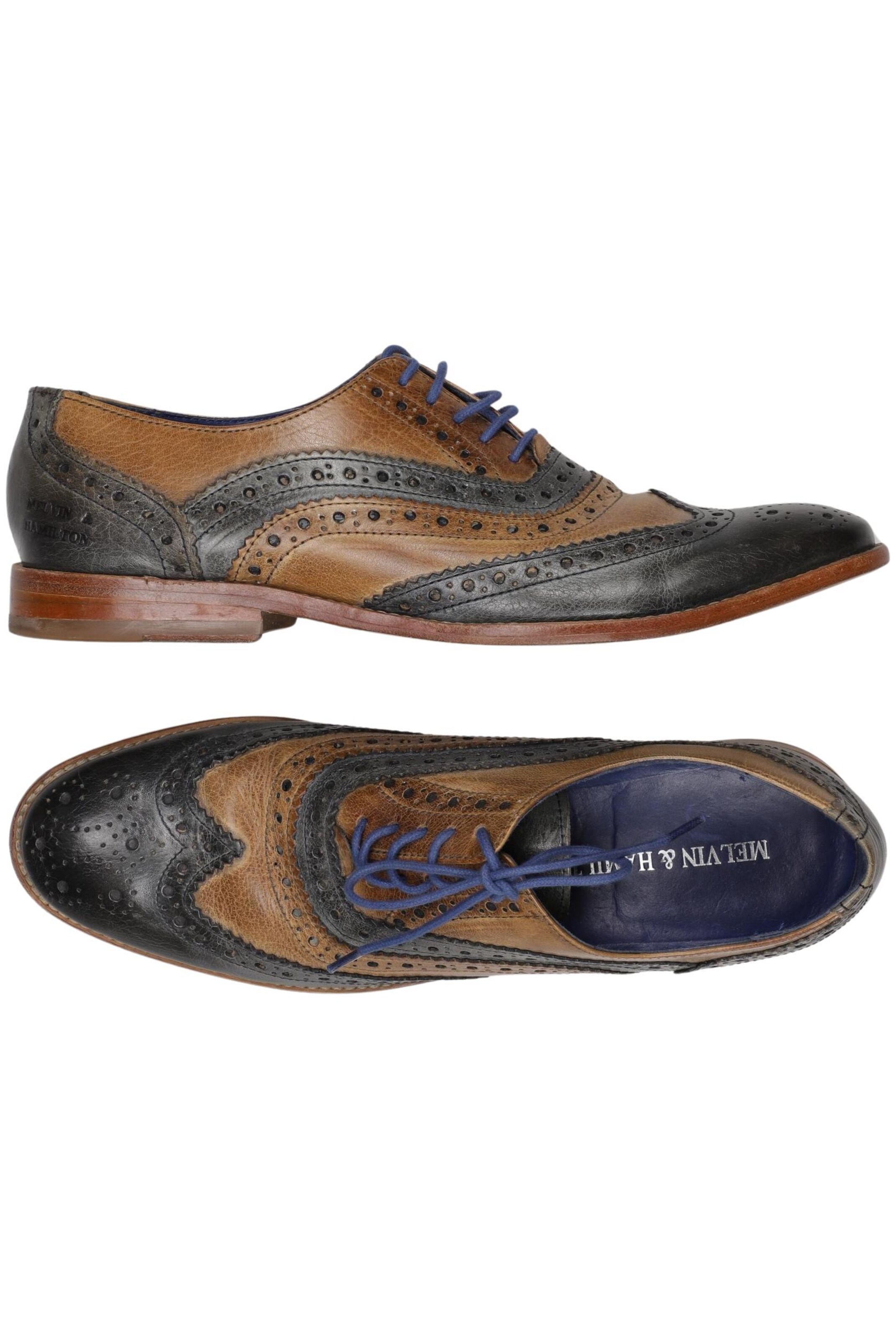 MELVIN & HAMILTON Flats & Loafers in 40 in Brown: front