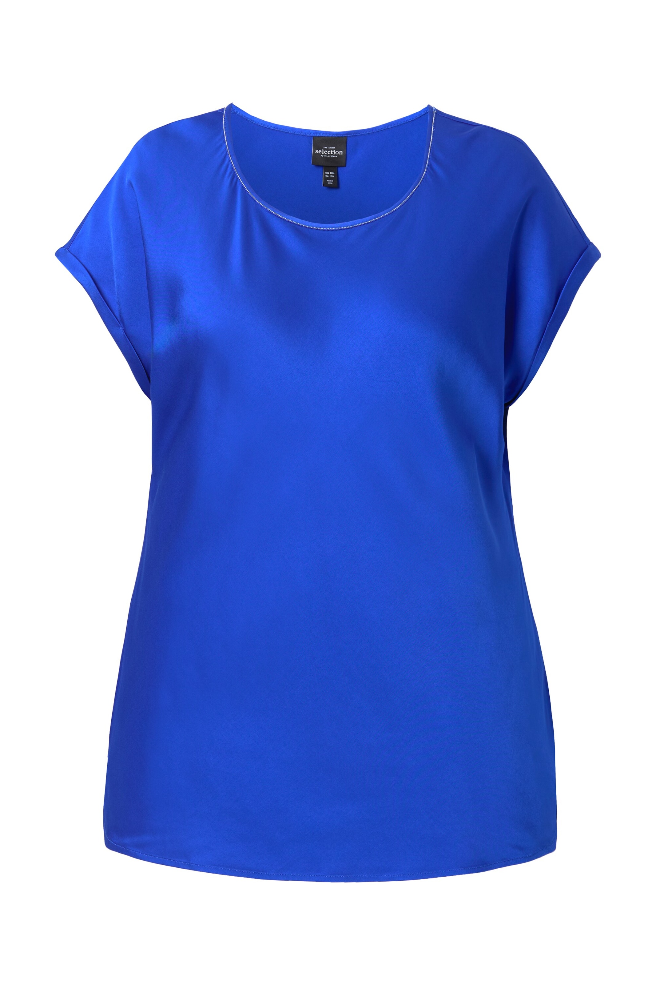 Ulla Popken Blouse in Blue: front