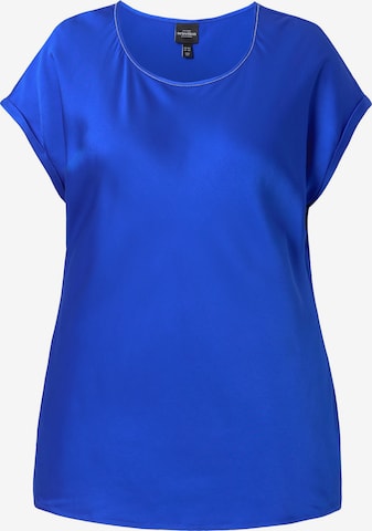 Chemisier Ulla Popken en bleu : devant