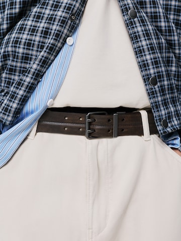 Ceinture 'STWD' Pull&Bear en marron