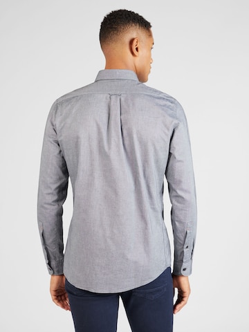 BOSS Orange Regular fit Button Up Shirt 'Rickert' in Grey