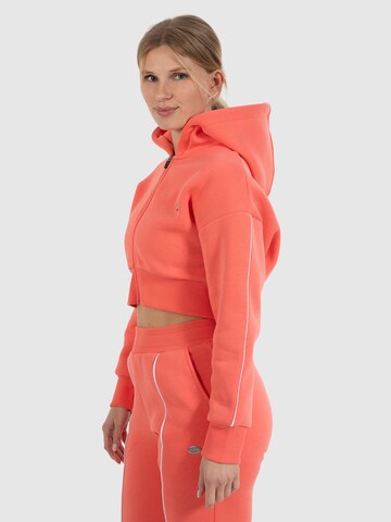 Smilodox Sweatvest ' Maren ' in Oranje
