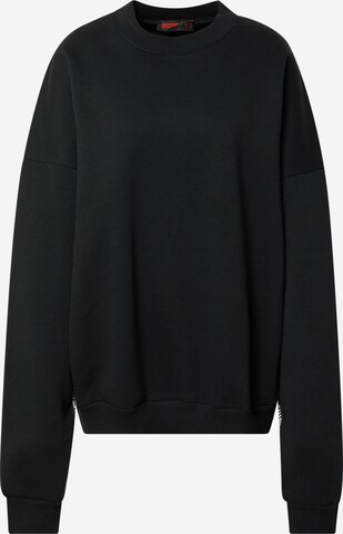 MisspapSweater majica - crna boja: prednji dio