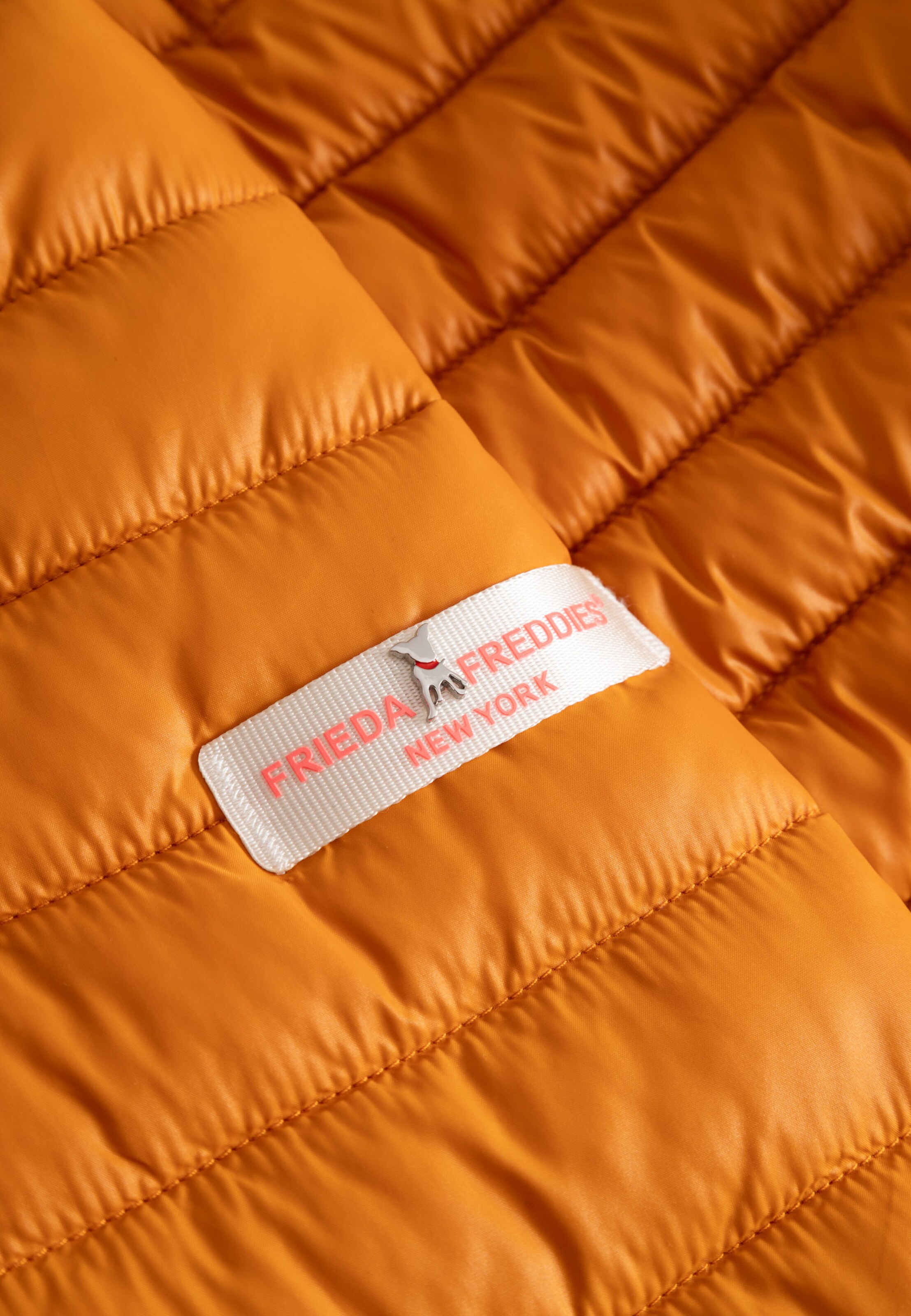 Frieda & Freddies NY Between-Season Jacket in Orange