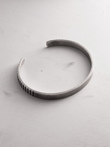 REYTEL Armband 'ZYKLUS'‌‌‌ in Silber: Vorderseite