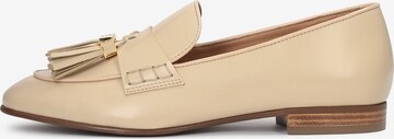 Kazar Classic Flats in Beige: front