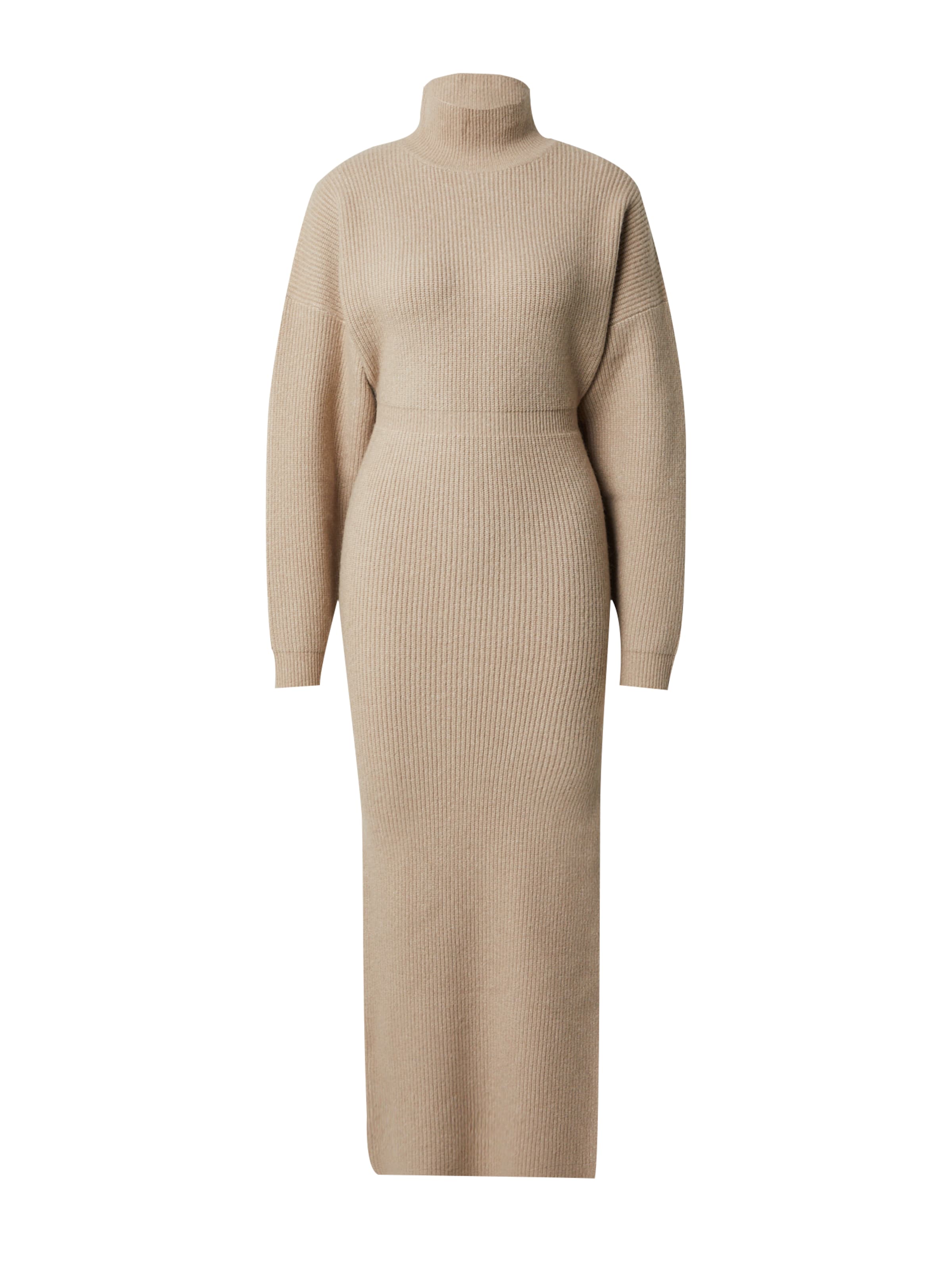 millanePletena haljina - bež boja: prednji dio