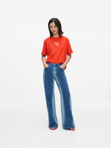 KARL LAGERFELD JEANS - Camisa em vermelho