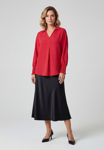 usha BLACK LABEL - Blusa en rojo