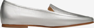 Henry Stevens Classic Flats 'Audrey HVL' in Silver