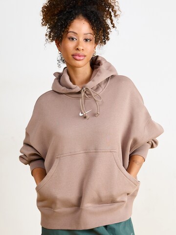 Nike Sportswear Sweatshirt 'Phoenix Fleece' i brun